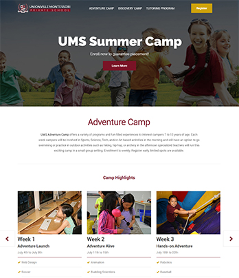 UMS Summer Camp