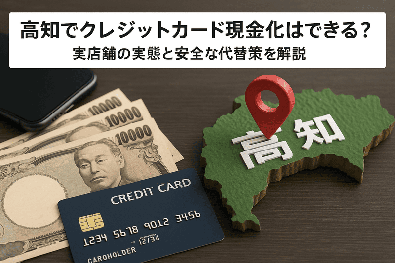 高知でクレジットカード現金化はできる？実店舗の実態と安全な代替策を解説